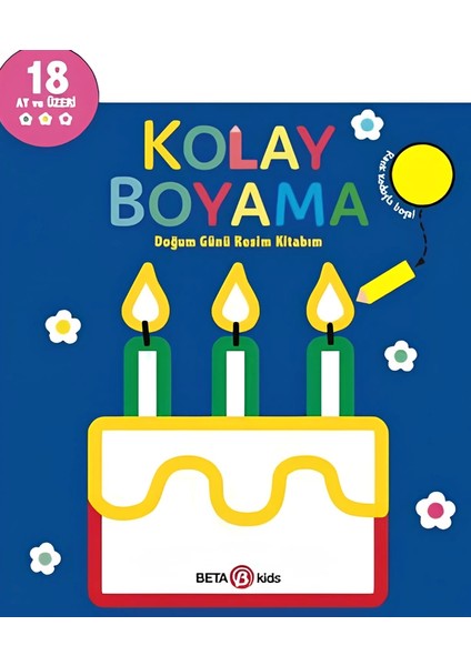 Kolay Boyama Doğum Günü Resim Kitabım fiyatları
