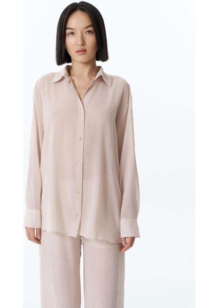 Bej Kadın Gömlek GML00003 modelleri