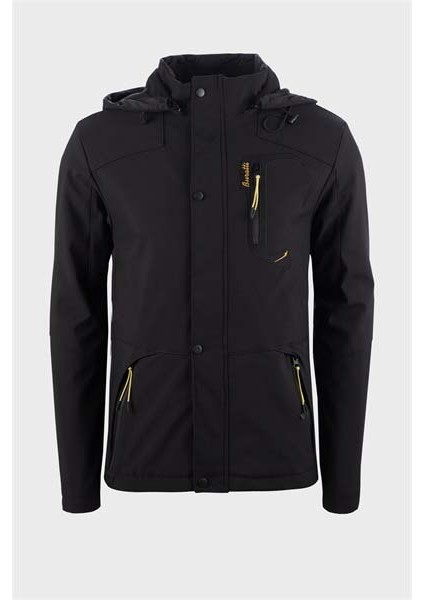 Softshell Siyah Erkek Mont 5011B