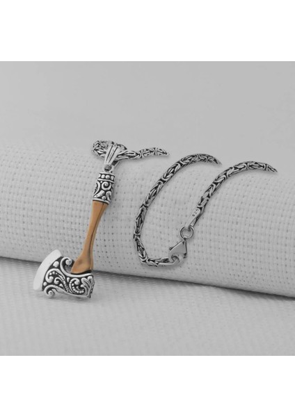 Balta 925 Ayar Gümüş Erkek Kolye Ucu