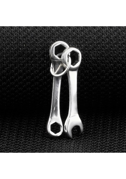 Anahtar Tasarımlı 925 Ayar Gümüş Erkek Kolye Ucu