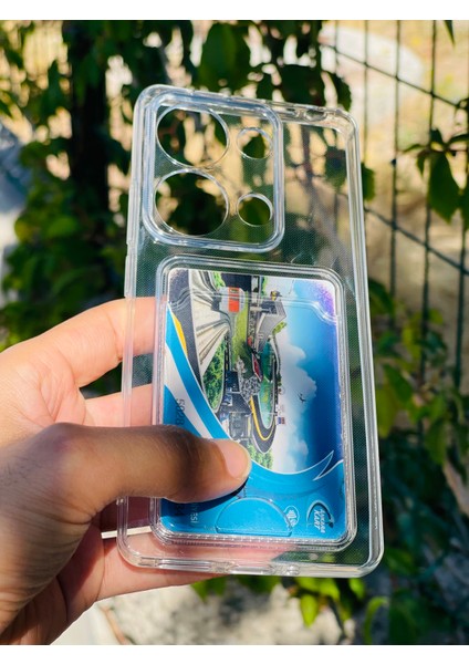 Xiaomi Redmi Note 13 Pro 4g Kılıf Şeffaf Kartlıklı Silikon Azn-Setrakart fiyatları