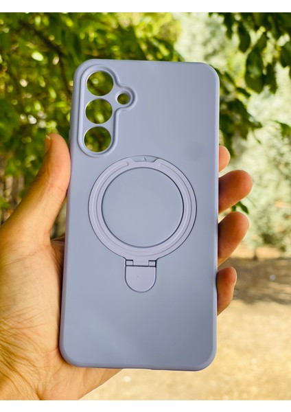 Samsung Galaxy S24 Fe Kılıf Mgsafe Özellikli Standlı Pastel Renkler Azn-Reggal