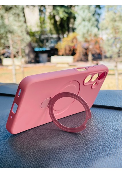 Samsung Galaxy A35 5g Kılıf Mgsafe Özellikli Standlı Pastel Renkler Azn-Reggal modelleri