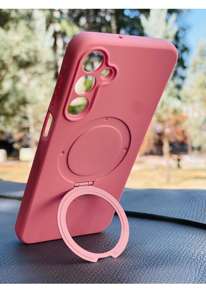 Samsung Galaxy A35 5g Kılıf Mgsafe Özellikli Standlı Pastel Renkler Azn-Reggal fırsatları
