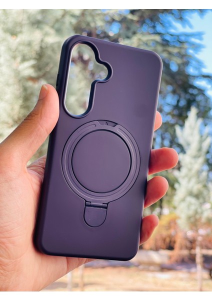 Samsung Galaxy A56 Kılıf Mgsafe Özellikli Standlı Pastel Renkler Azn-Reggal