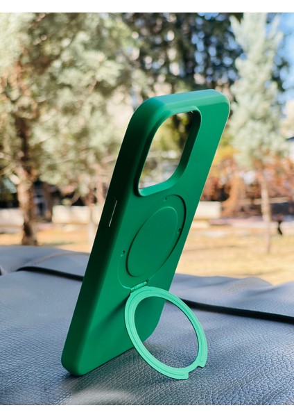 Apple iPhone 16 Pro Max Kılıf Mgsafe Özellikli Standlı Pastel Renkler Azn-Reggal fırsatları