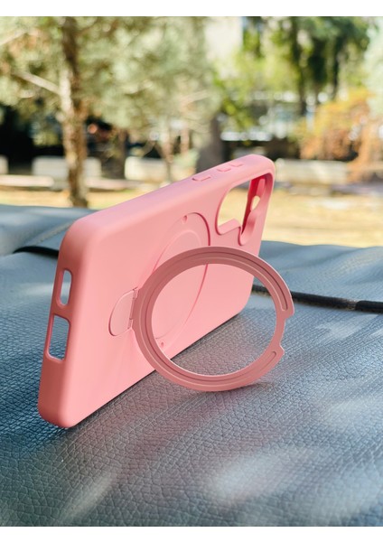Samsung Galaxy S25 Kılıf Mgsafe Özellikli Standlı Pastel Renkler Azn-Reggal modelleri