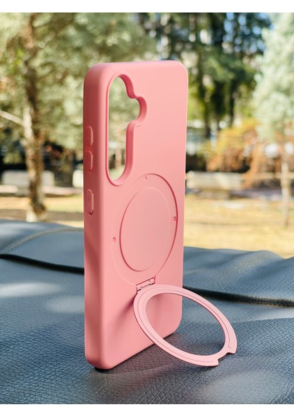 Samsung Galaxy S25 Kılıf Mgsafe Özellikli Standlı Pastel Renkler Azn-Reggal fırsatları