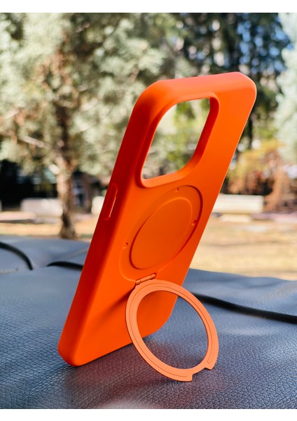 Apple iPhone 15 Plus Kılıf Mgsafe Özellikli Standlı Pastel Renkler Azn-Reggal fırsatları