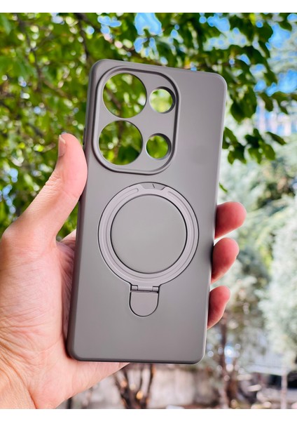 Xiaomi Redmi Note 13 Pro 4g Kılıf Mgsafe Özellikli Standlı Pastel Renkler Azn-Reggal