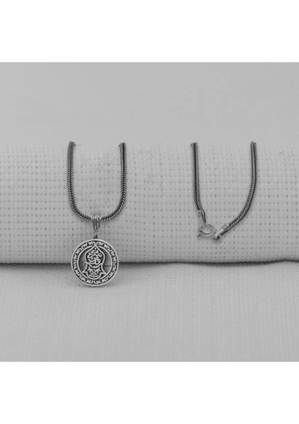 Cevşeni Kebir Dualı 925 Ayar Gümüş Erkek Kolye