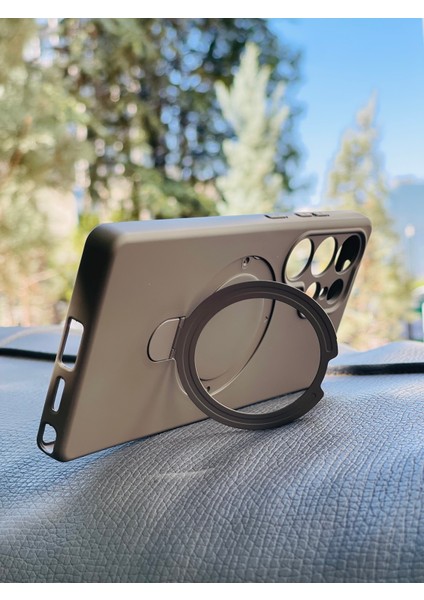 Samsung Galaxy S23 Ultra Kılıf Mgsafe Özellikli Standlı Pastel Renkler Azn-Reggal modelleri