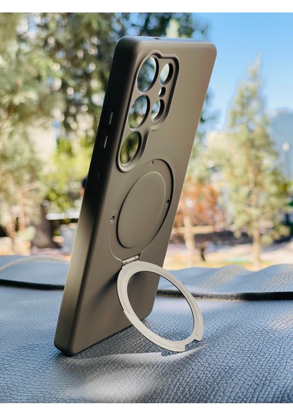 Samsung Galaxy S23 Ultra Kılıf Mgsafe Özellikli Standlı Pastel Renkler Azn-Reggal fırsatları