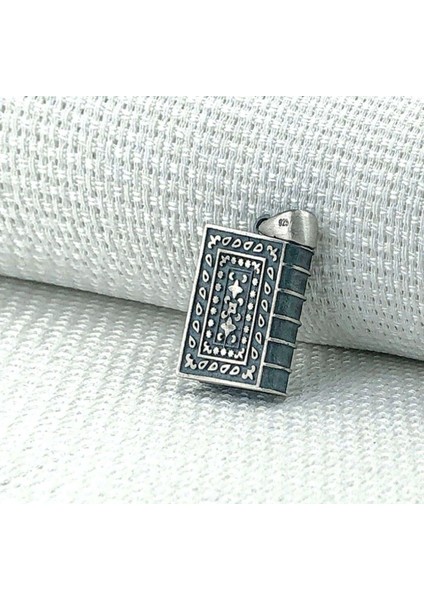 Muska Kabi 925 Ayar Gümüş Erkek Kolye