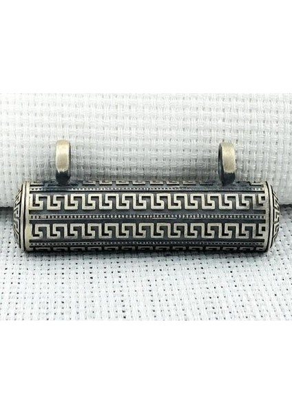 Büyük Boy Cevşeni Kebir Dualı 925 Ayar Gümüş Erkek Kolye Ucu