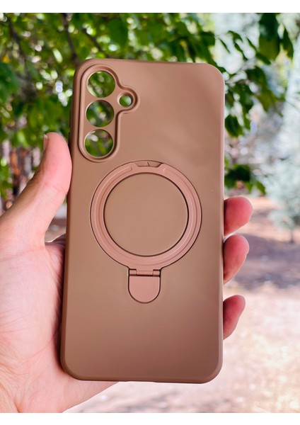 Samsung Galaxy A55 5g Kılıf Mgsafe Özellikli Standlı Pastel Renkler Azn-Reggal