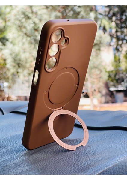 Samsung Galaxy A55 5g Kılıf Mgsafe Özellikli Standlı Pastel Renkler Azn-Reggal fırsatları