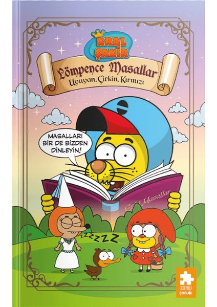 Kral Şakir Lömpence Masallar-1 Uyuyan, Çirkin, Kırmızı - Varol Yaşaroğlu