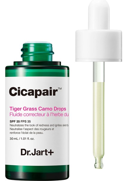Dr. Jart Cicapair™ Tiger Grass - Kaplan Otu Içeren Sıvı Düzeltici SPF35 30ML/1FLOZ