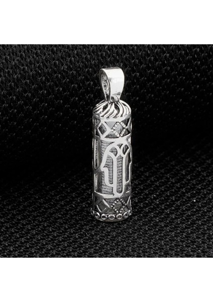 Cevşeni Kebir Dualı 925 Ayar Gümüş Erkek Kolye Ucu