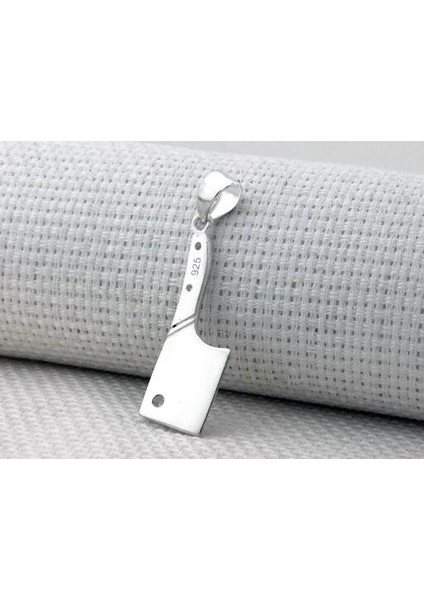 Satır 925 Ayar Gümüş Erkek Kolye Ucu
