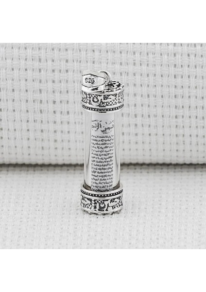 Cevşeni Kebir Dualı 925 Ayar Gümüş Erkek Kolye Ucu