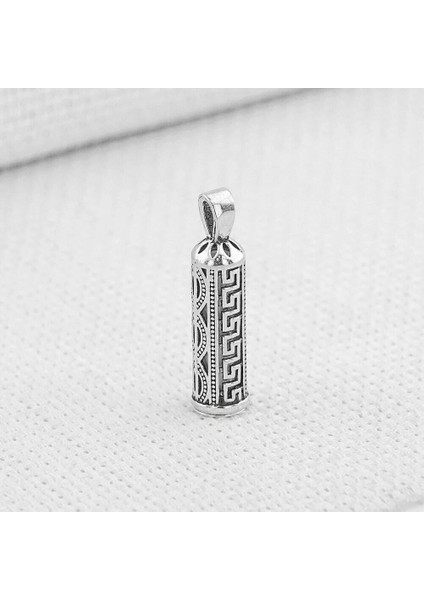 Cevşeni Kebir Dualı 925 Ayar Gümüş Erkek Kolye Ucu