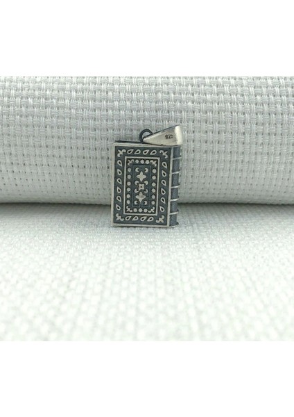 Muska Kabi 925 Ayar Gümüş Erkek Kolye Ucu