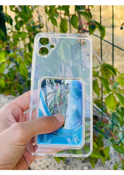 Samsung Galaxy A06 Kılıf Şeffaf Kartlıklı Silikon Azn-Setrakart fiyatları