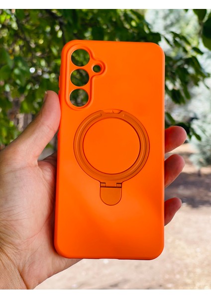 Samsung Galaxy A35 5g Kılıf Mgsafe Özellikli Standlı Pastel Renkler Azn-Reggal