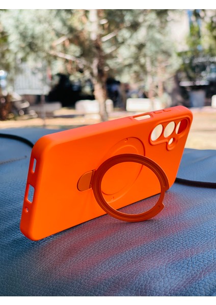 Samsung Galaxy A35 5g Kılıf Mgsafe Özellikli Standlı Pastel Renkler Azn-Reggal modelleri