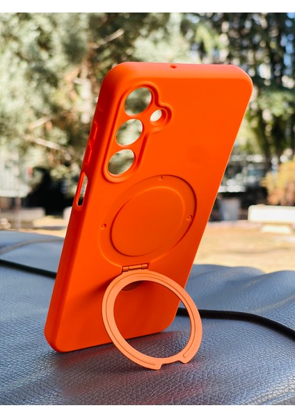 Samsung Galaxy A35 5g Kılıf Mgsafe Özellikli Standlı Pastel Renkler Azn-Reggal fırsatları