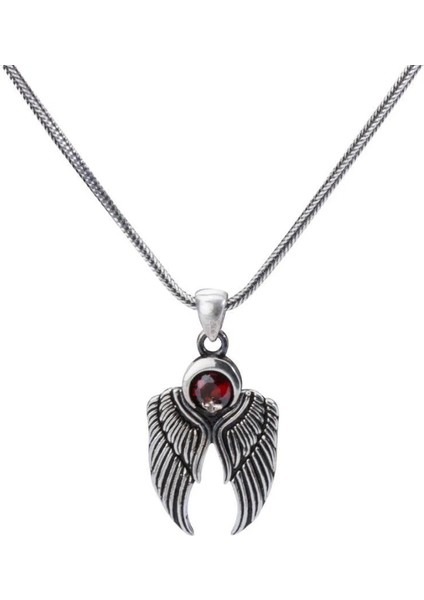 Kartal Kanadı 925 Ayar Gümüş Erkek Kolye