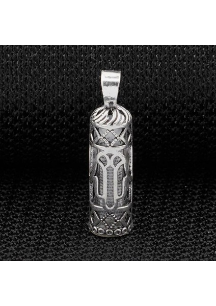 Cevşeni Kebir Dualı 925 Ayar Gümüş Erkek Kolye Ucu