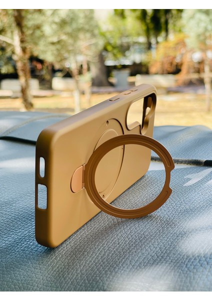 Samsung Galaxy A56 Kılıf Mgsafe Özellikli Standlı Pastel Renkler Azn-Reggal modelleri