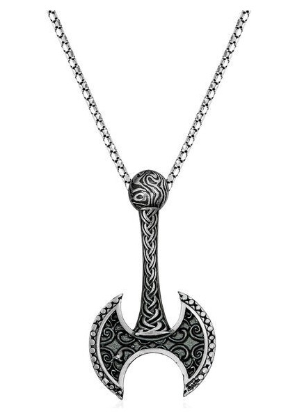 Balta 925 Ayar Gümüş Erkek Kolye