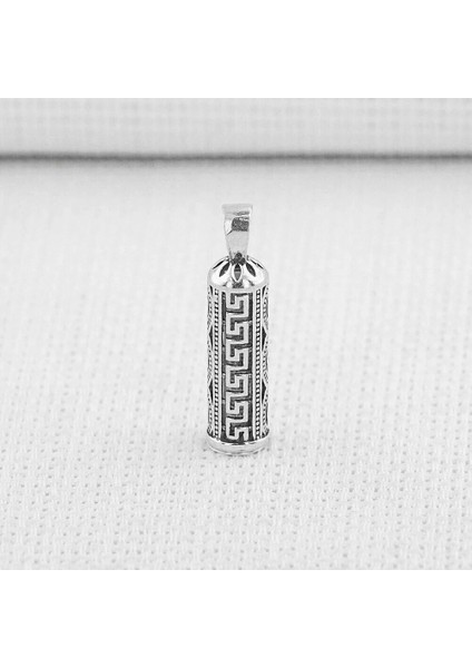 Cevşeni Kebir Dualı 925 Ayar Gümüş Erkek Kolye Ucu