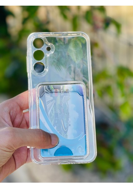 Samsung Galaxy A55 5g Kılıf Şeffaf Kartlıklı Silikon Azn-Setrakart fiyatları