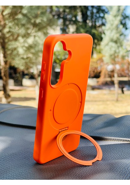 Samsung Galaxy S25 Kılıf Mgsafe Özellikli Standlı Pastel Renkler Azn-Reggal fırsatları