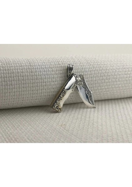 Cakı Avcı 925 Ayar Gümüş Erkek Kolye Ucu