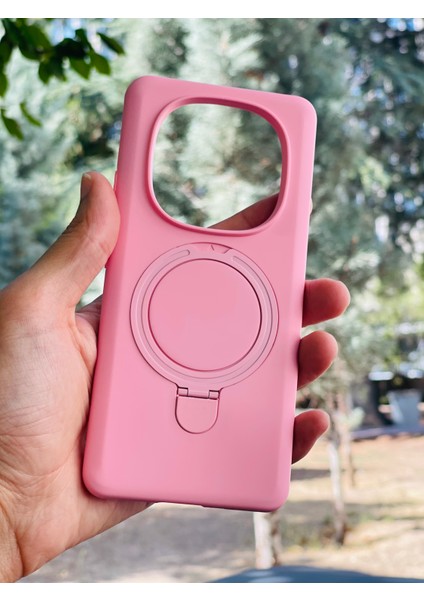 Xiaomi Redmi Note 14 Pro 4g Kılıf Mgsafe Özellikli Standlı Pastel Renkler Azn-Reggal