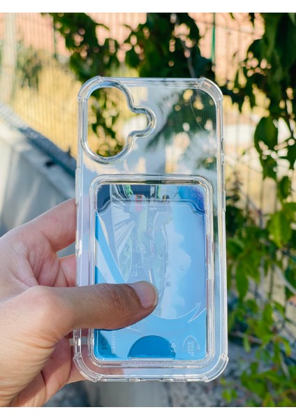 Apple iPhone 17 Kılıf Şeffaf Kartlıklı Silikon Azn-Setrakart fiyatları