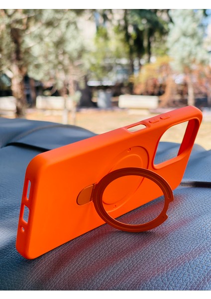 Xiaomi Redmi 13C Kılıf Mgsafe Özellikli Standlı Pastel Renkler Azn-Reggal modelleri