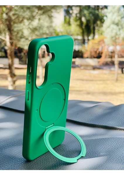 Samsung Galaxy A56 Kılıf Mgsafe Özellikli Standlı Pastel Renkler Azn-Reggal fırsatları