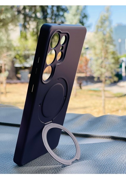 Samsung Galaxy S25 Ultra Kılıf Mgsafe Özellikli Standlı Pastel Renkler Azn-Reggal fırsatları