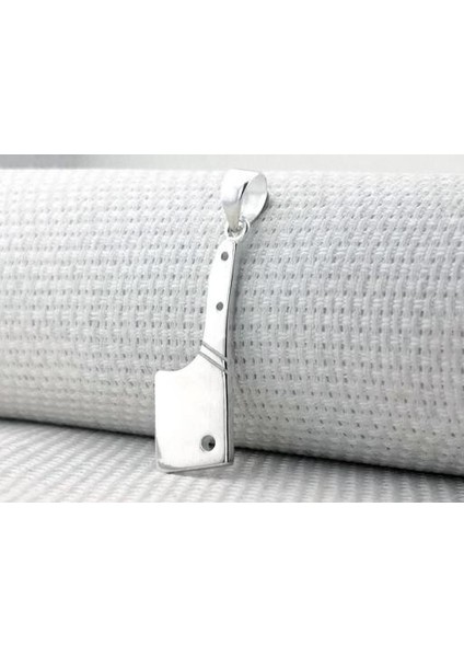 Satır 925 Ayar Gümüş Erkek Kolye Ucu