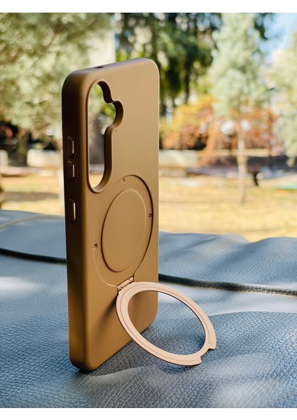 Samsung Galaxy S25 Kılıf Mgsafe Özellikli Standlı Pastel Renkler Azn-Reggal fırsatları