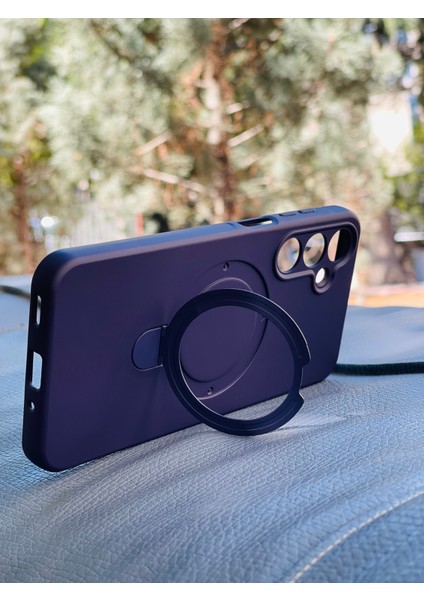 Samsung Galaxy A55 5g Kılıf Mgsafe Özellikli Standlı Pastel Renkler Azn-Reggal modelleri