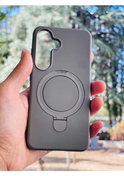 Samsung Galaxy A56 Kılıf Mgsafe Özellikli Standlı Pastel Renkler Azn-Reggal